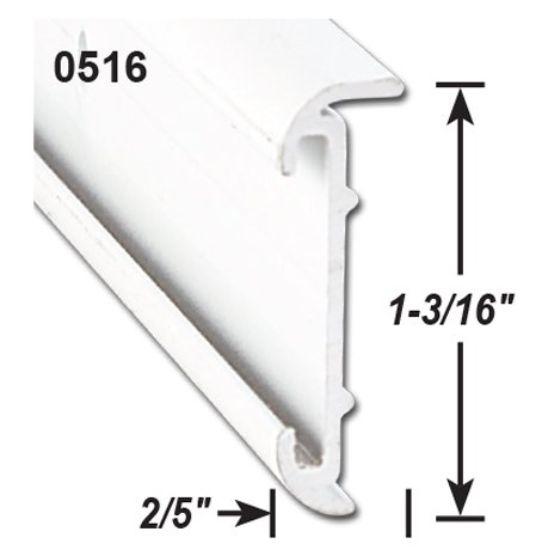 AP PRODUCTS SHORT LIP P.WHT 8' EA - 021516018