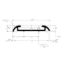 AP PRODUCTS FLAT TRIM W/ MILL 8' EA - 021546038