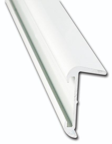 AP PRODUCTS ROOF EDGE P.WHT 16' EA - 0215740116