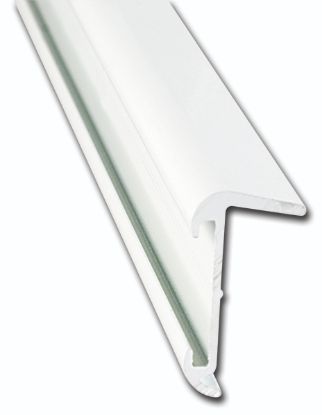 AP PRODUCTS ROOF EDGE P.WHT 8' EA - 021574018