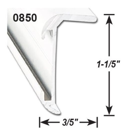 AP PRODUCTS CRNR MOLD BLK 8' EA - 021850028