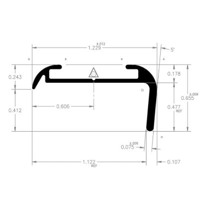 AP PRODUCTS CRNR MOLD MILL 16' EA - 0218500316