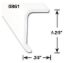 AP PRODUCTS L.LEG NON TRIM BLK 8' EA - 021861028