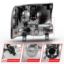 ANZO CRYSTAL HEADLIGHT SET; CLEAR LENS; - 111457