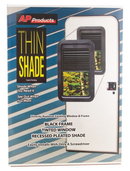 AP PRODUCTS THIN SHADE REPL SHADE ONLY BLK - 015201502