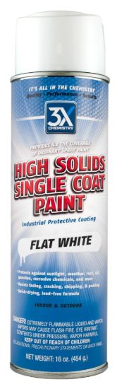 AP PRODUCTS HIGH SOLIDS PAINT-FLAT WHITE - 371