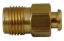 AP PRODUCTS 1/4' INVERTED PLUG- BRASS - ME2131