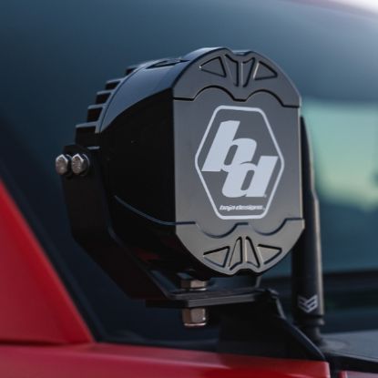 BAJA DESIGN LP4 ROCK GUARD (BLACK) - 298001