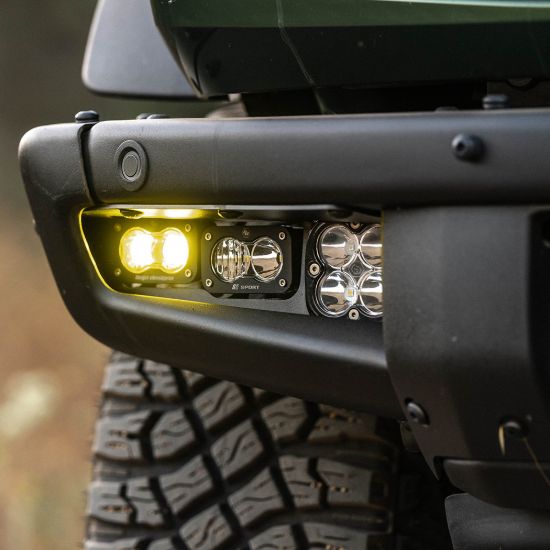 BAJA DESIGN FORD BRONCO S2 PRO FOG POCKET KIT - 448175UP