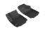 3D MATS/U-AC 3D KAGU FLOOR MAT 2 ROW SET BLACK - CH08501509