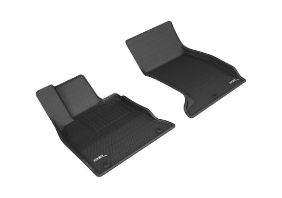 3D MATS/U-AC 3D KAGU FLOOR MAT 2 ROW SET BLACK - KA04501509