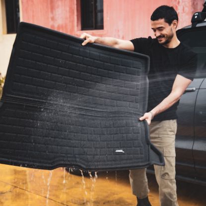 3D MATS/U-AC RIVIAN R1S 2022-2023 KAGU BLACK CAR - M1RI001130