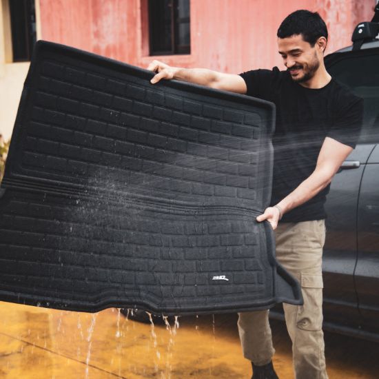 3D MATS/U-AC RIVIAN R1S 2022-2023 KAGU BLACK CAR - M1RI001130