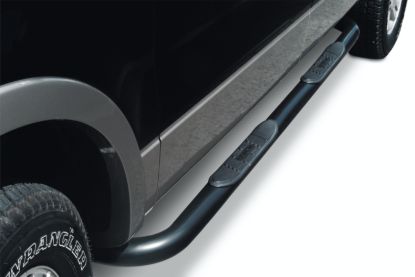 BIG COUNTRY 3' ROUND SIDE BARS MILD STEEL BLACK - 370291