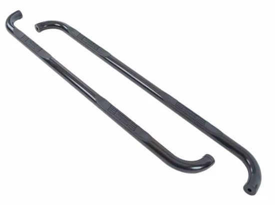 BIG COUNTRY 3' ROUND SIDE BARS MILD STEEL BLACK - 370741