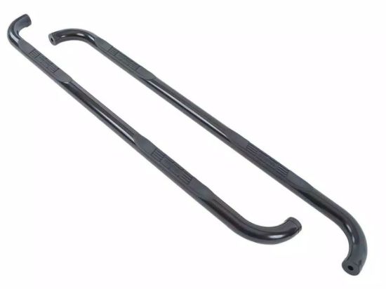 BIG COUNTRY 3' ROUND SIDE BARS MILD STEEL BLACK - 371761