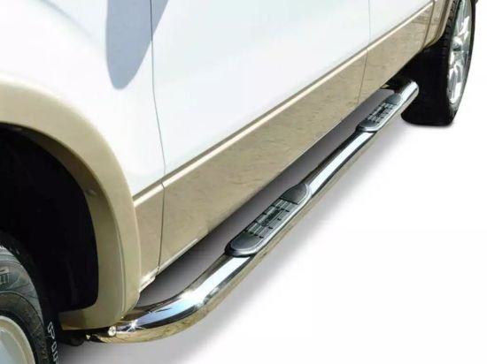 BIG COUNTRY 3' ROUND SIDE BARS STAINLESS STEEL - 379214
