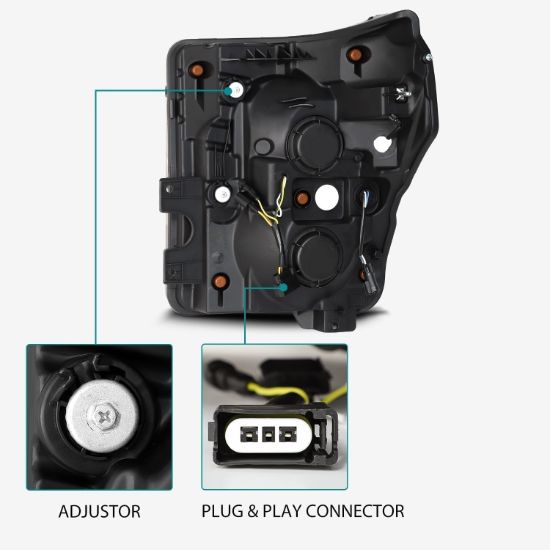 ALPHAREX USA FORD SUPERDUTY 11-16 LED PROJECTOR - 880146