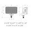 ARC LIGHTING BUILTBRIGHT  WORK POD TASK - BB44041