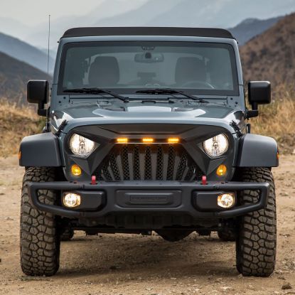 AMERICAN MOD GOLIATH GRILLE WITH LED AMBER LIGHT - MJPAA00122