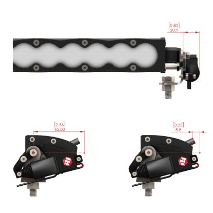 BAJA DESIGN S8 20-50' PAIR ACTUATOR KIT - 800014