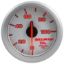 AUTO METER AIRDRIVE OIL PRESS SILVER - 9152UL