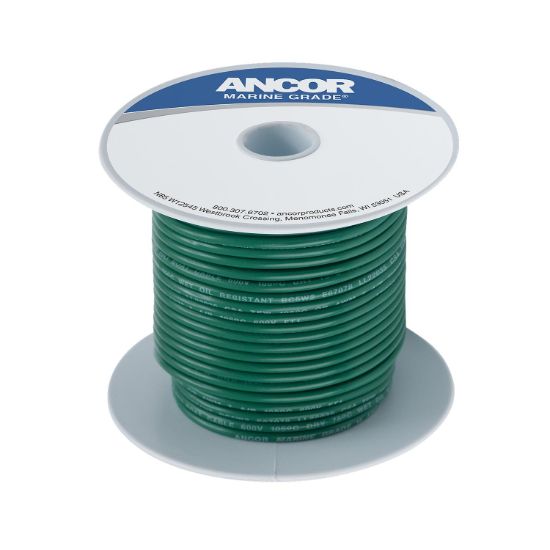 ANCOR 100' #16 GREEN TINNED COPPER - 102310