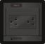 BLUE SEA PANEL 360 120VAC DUAL OUTLET - 1479BSS