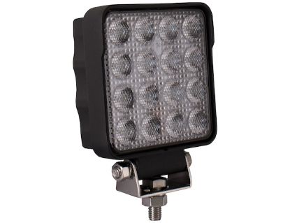 BUYERS PROD LIGHT FLOOD 12-48 VDC 16 LED CLEAR - 1492128