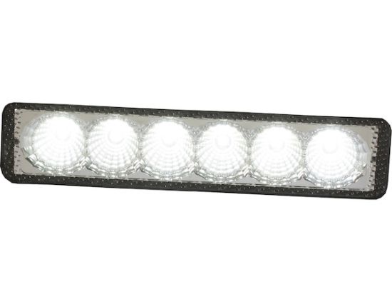 BUYERS PROD LIGHT FLOOD 12-24 VDC 6 LED CLEAR - 1492135