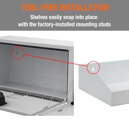 BUYERS PROD CABINET TRAY FOR 96INTOPSIDER WHITE - 1702860TRA