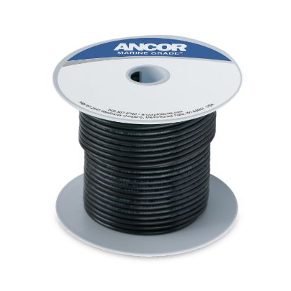 ANCOR WIRE 100' #12 BLACK TINNED COPPER - 106010