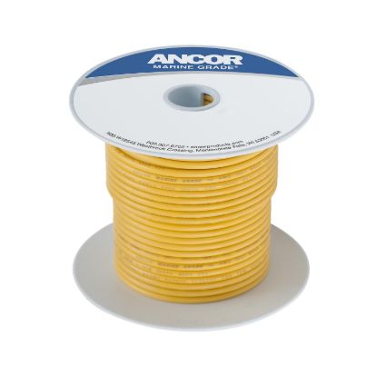 ANCOR WIRE 100' #12 YELLOW TINNED COPPER - 107010