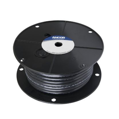 ANCOR 100' #4 BLACK TINNED COPPER - 113010