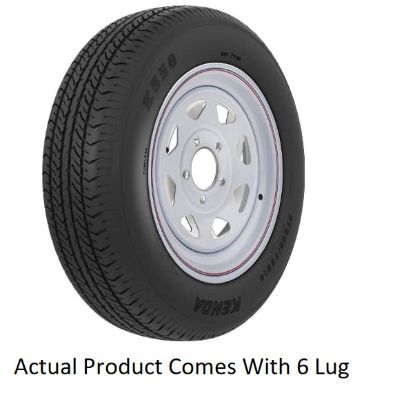 AMERICANA ST225/75R15 D/6H SPK WH STR KR - 33059