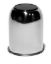 AMERICANA CNTR CAP; SS  3.18 BORE W/BLCK BUTN - 90175