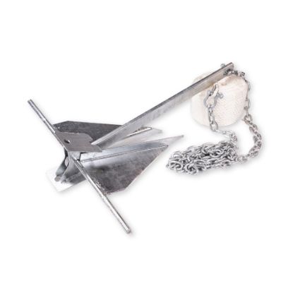AQUA PRO ANCHOR KIT 8.5LB  4'CHAIN 3/8'X150' - M41201