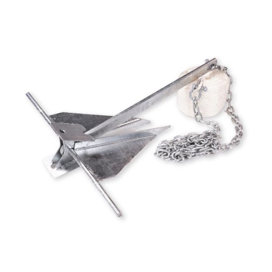 AQUA PRO ANCHOR KIT 8.5LB  4'CHAIN 3/8'X150' - M41201