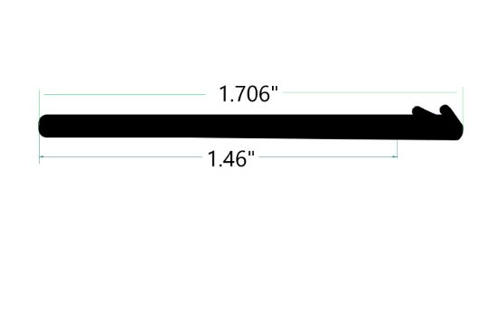 BAL NORCO WIPE  1.706 IN G5.5 CLIP IN - 25 FT - 21100017