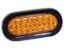 BUYERS PROD LIGHT STROBE 6.5IN OVAL  AMBER LED - SL65AO