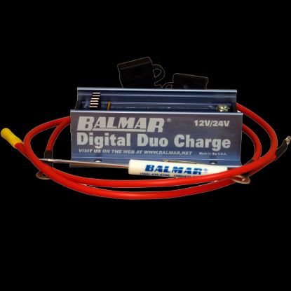 BALMAR DIGITAL DUO CHARGE  12/24V  W/WIRES - DDC1224