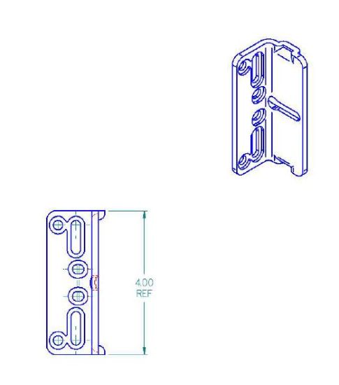 BAL NORCO OUTSIDE STAND OFF BRACKET - P854584