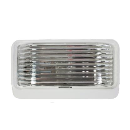 ARCON PORCH LIGHT WHT-CLR CD/1 - 18102