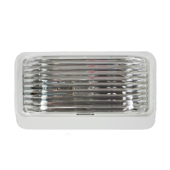 ARCON PORCH LIGHT WHT-CLR CD/1 - 18102