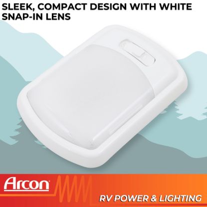 ARCON SGL LED EU-LITE SWHT WHT LENS - 20713N