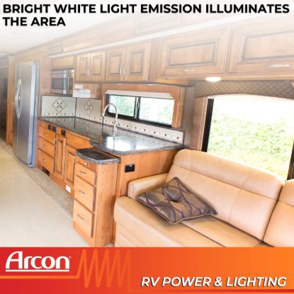 ARCON SGL LED EU-LITE BWHT WHT LENS - 20725N