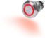 BLUE SEA SWITCH BUTTON SS 10A OFF-ON RED - 4162BSS