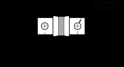 BLUE SEA FUSE A3T/CLASS T 125A - 5113BSS