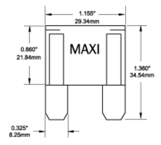 BLUE SEA FUSE MAXI 50 AMP - 5140BSS