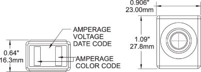 BLUE SEA FUSE TERMINAL 300A - 5190BSS